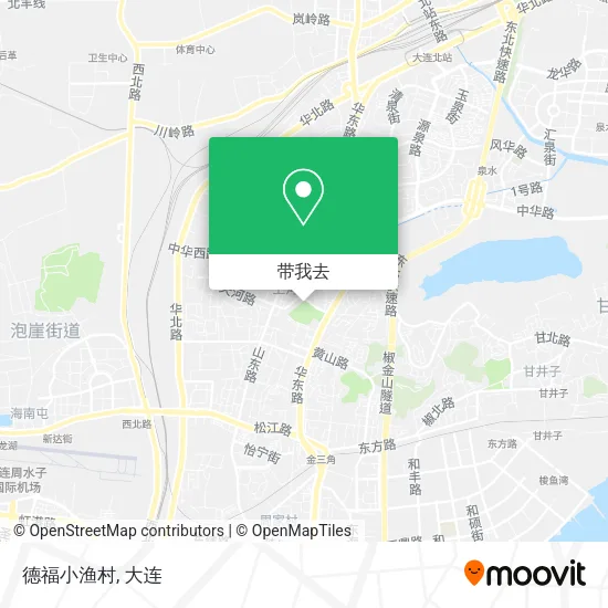 德福小渔村地图