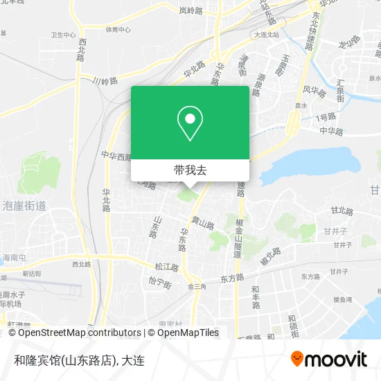 和隆宾馆(山东路店)地图