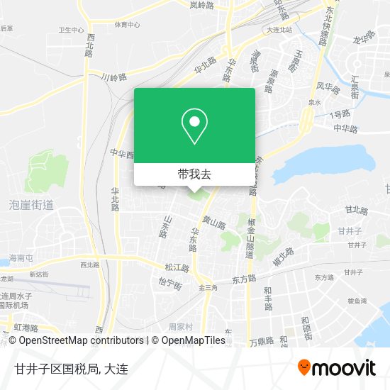 甘井子区国税局地图