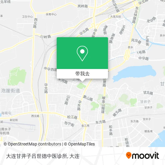大连甘井子吕世德中医诊所地图