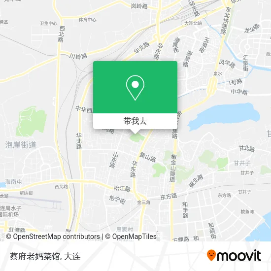蔡府老妈菜馆地图