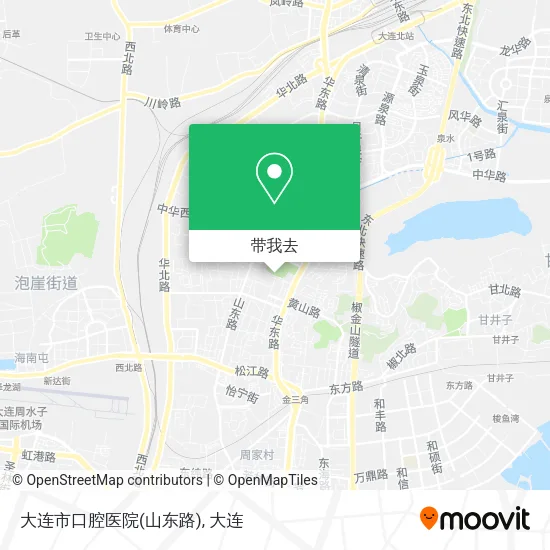 大连市口腔医院(山东路)地图