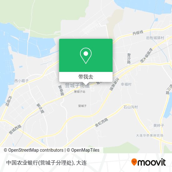 中国农业银行(营城子分理处)地图