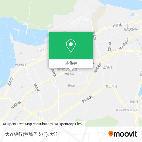大连银行(营城子支行)地图