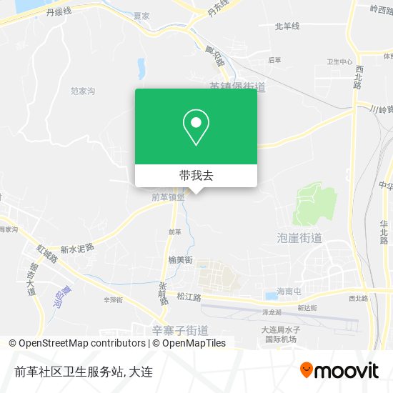前革社区卫生服务站地图