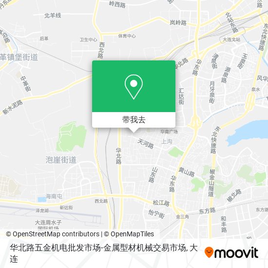 华北路五金机电批发市场-金属型材机械交易市场地图