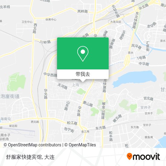 舒服家快捷宾馆地图