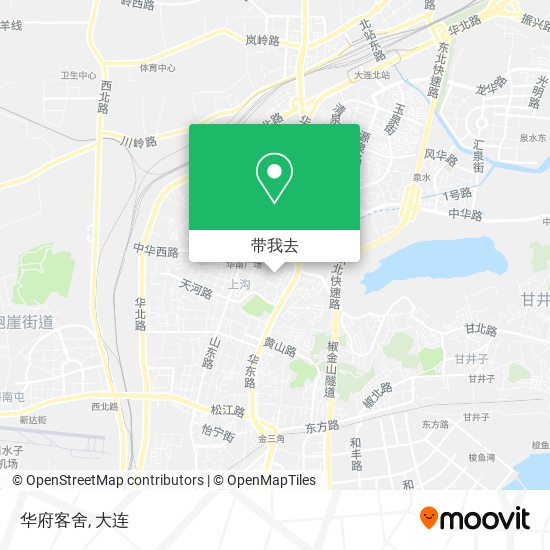 华府客舍地图