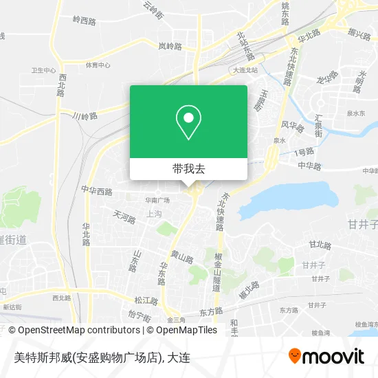 美特斯邦威(安盛购物广场店)地图