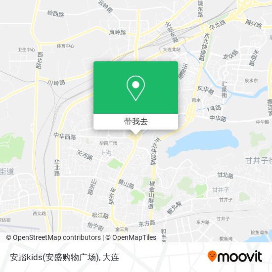 安踏kids(安盛购物广场)地图