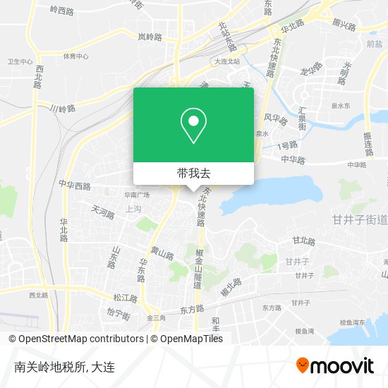 南关岭地税所地图