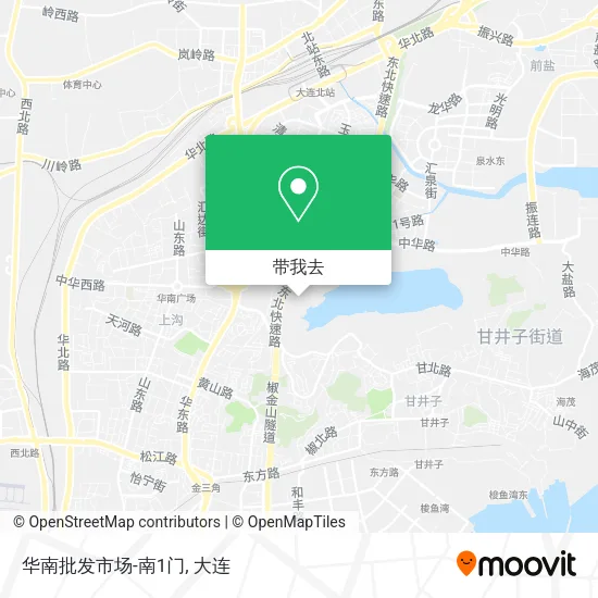 华南批发市场-南1门地图