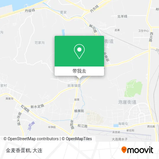 金麦香蛋糕地图
