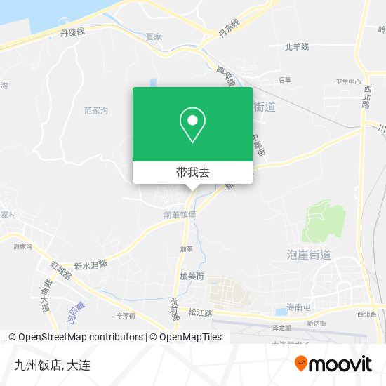 九州饭店地图