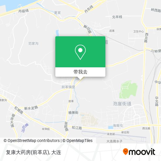 复康大药房(前革店)地图