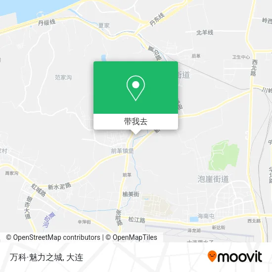 万科·魅力之城地图