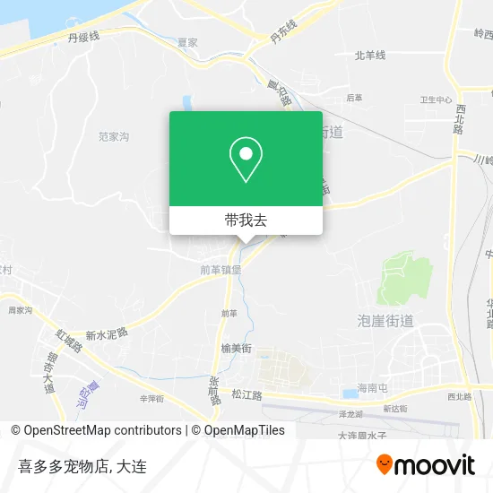 喜多多宠物店地图