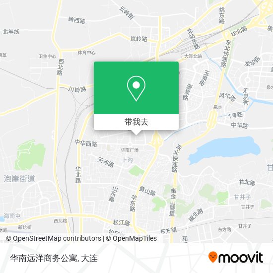 华南远洋商务公寓地图