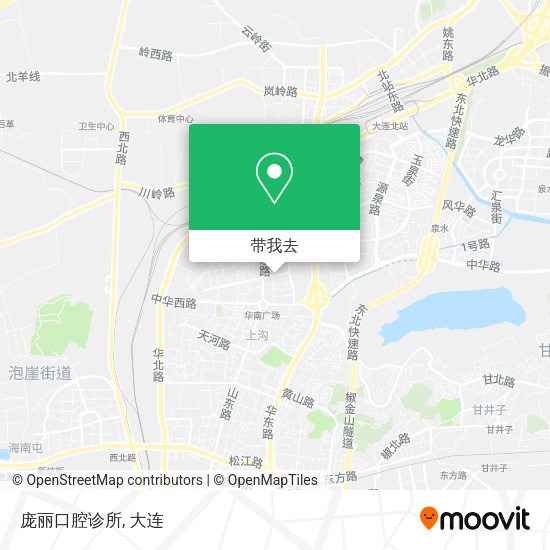 庞丽口腔诊所地图