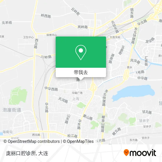 庞丽口腔诊所地图