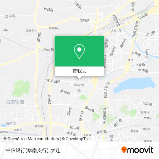 中信银行(华南支行)地图