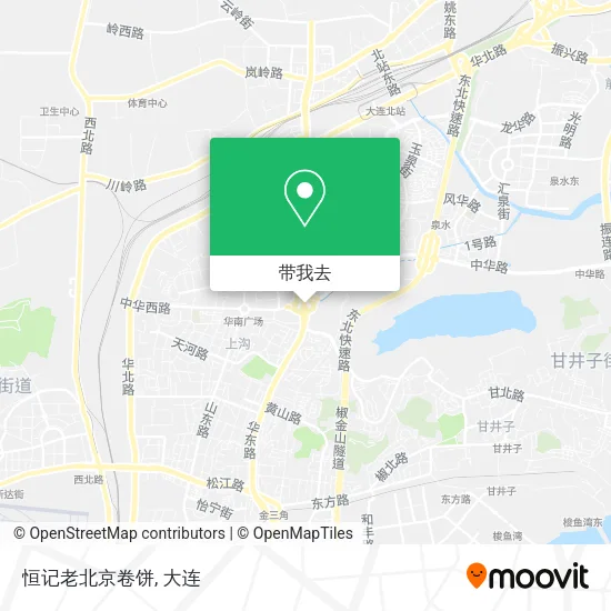 恒记老北京卷饼地图