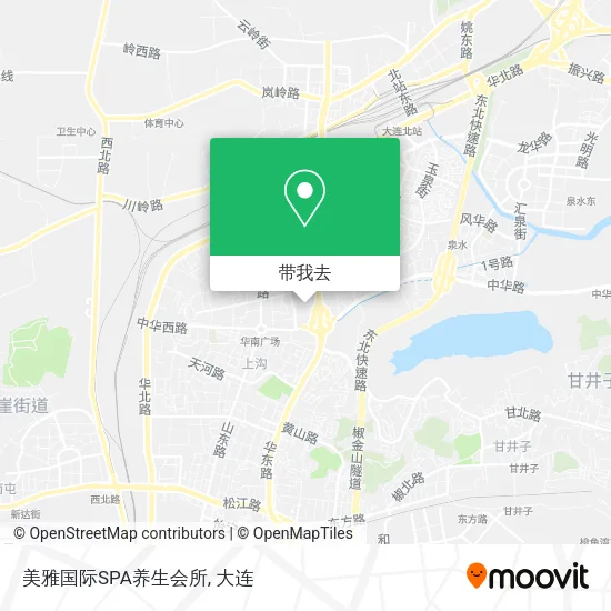 美雅国际SPA养生会所地图