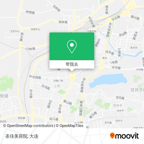 圣佳美容院地图