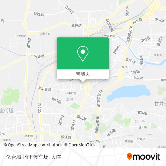 亿合城-地下停车场地图