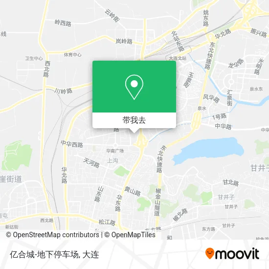 亿合城-地下停车场地图