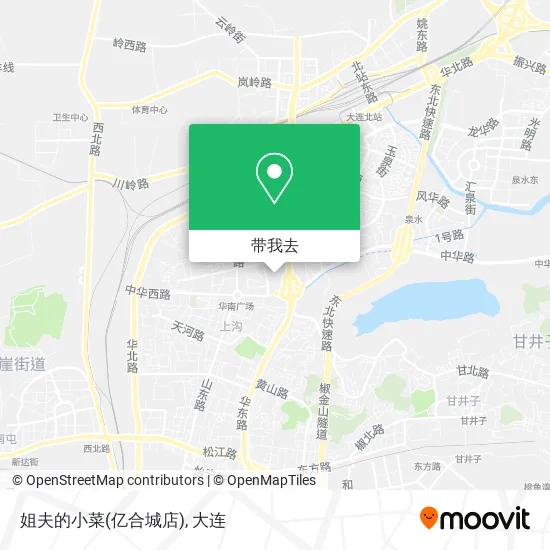 姐夫的小菜(亿合城店)地图