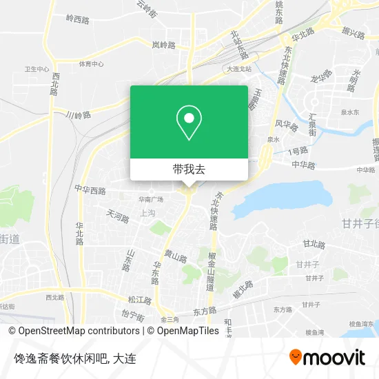 馋逸斋餐饮休闲吧地图