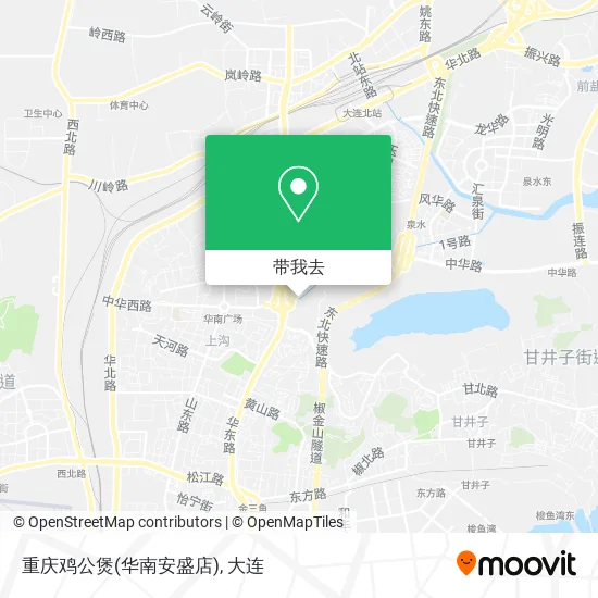 重庆鸡公煲(华南安盛店)地图