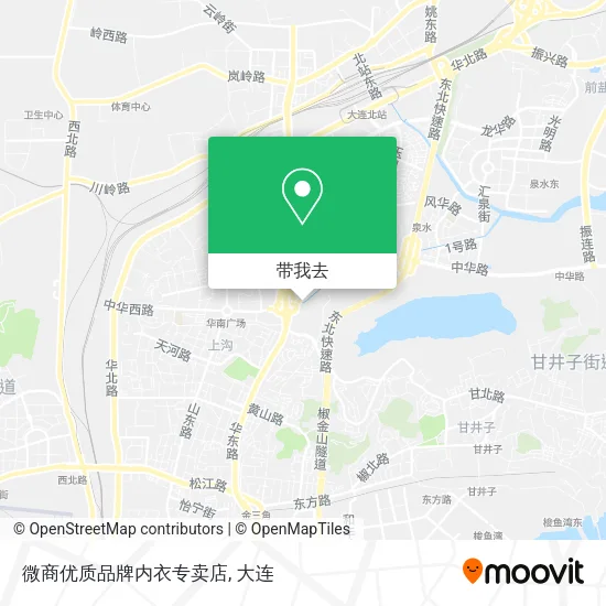 微商优质品牌内衣专卖店地图