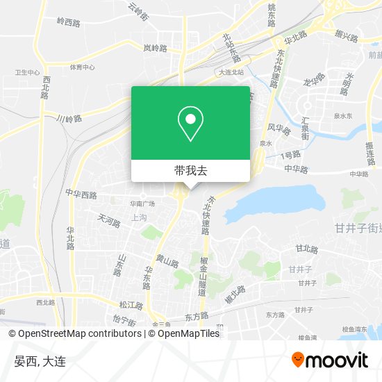 晏西地图
