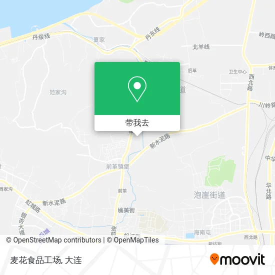 麦花食品工场地图