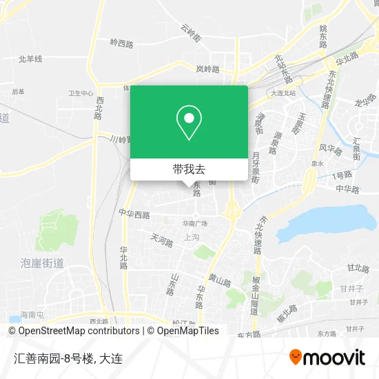 汇善南园-8号楼地图