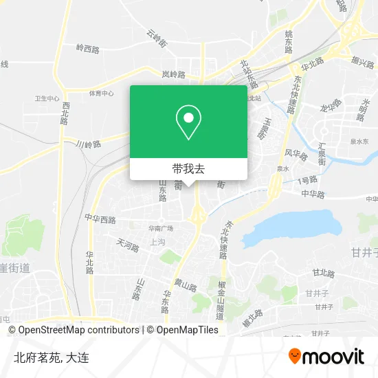 北府茗苑地图