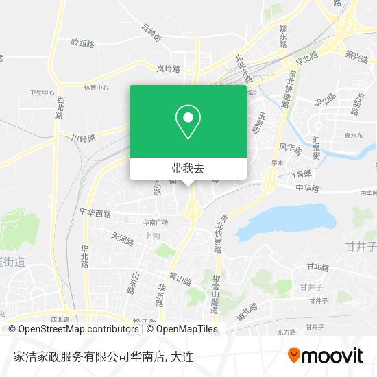 家洁家政服务有限公司华南店地图