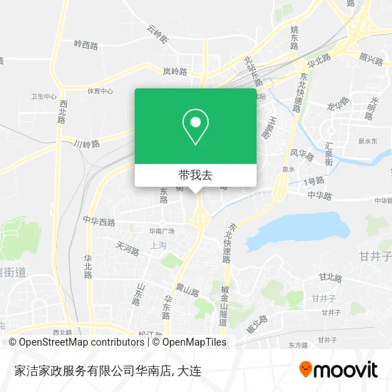 家洁家政服务有限公司华南店地图