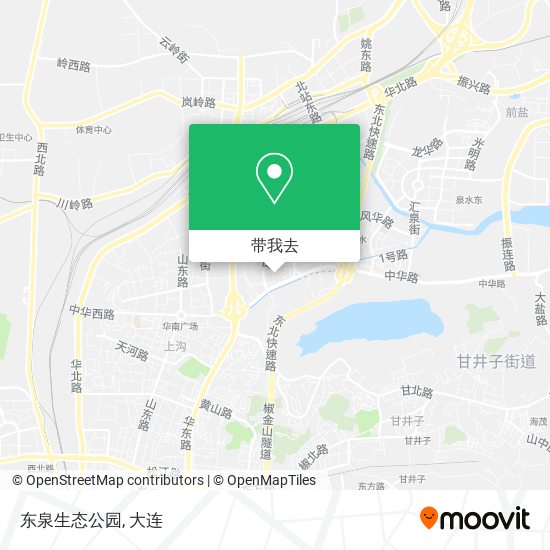 东泉生态公园地图