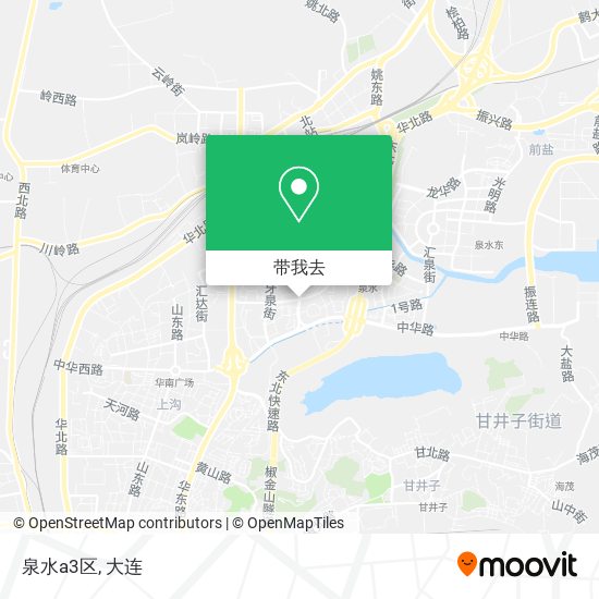 泉水a3区地图