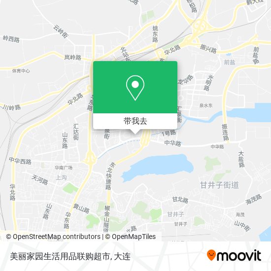 美丽家园生活用品联购超市地图