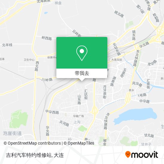 吉利汽车特约维修站地图