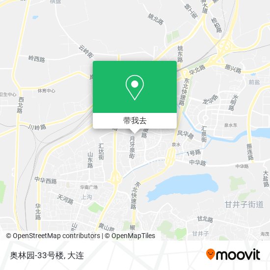 奥林园-33号楼地图