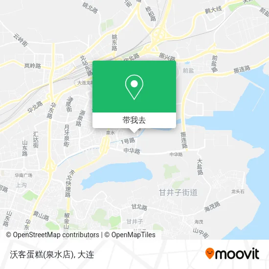 沃客蛋糕(泉水店)地图