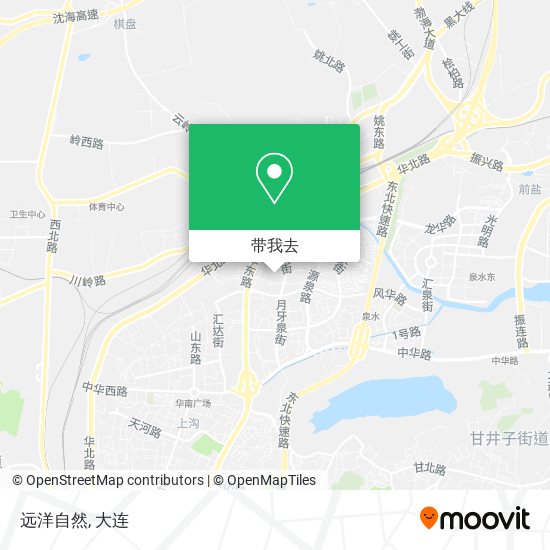 远洋自然地图