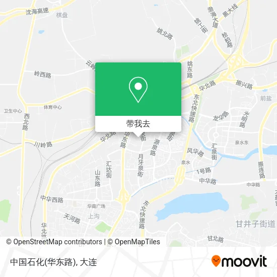 中国石化(华东路)地图