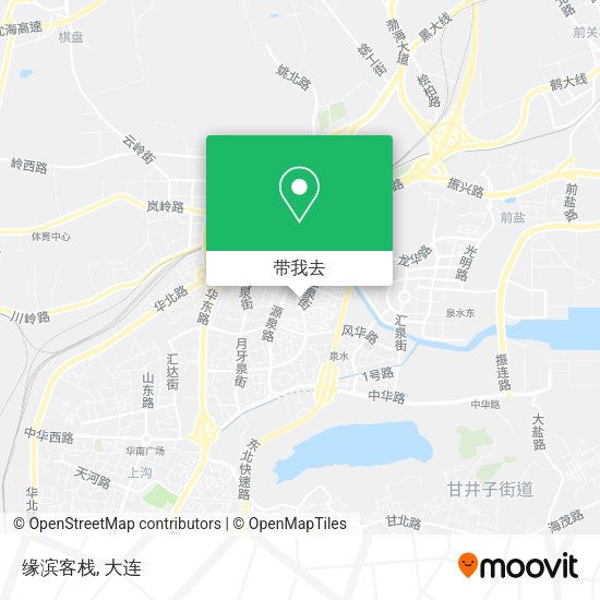 缘滨客栈地图