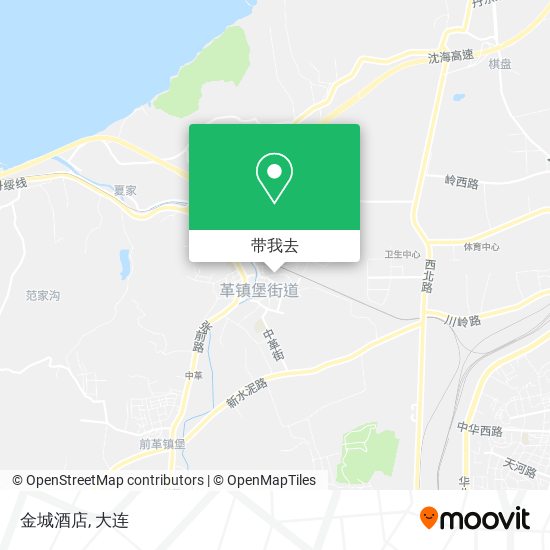 金城酒店地图